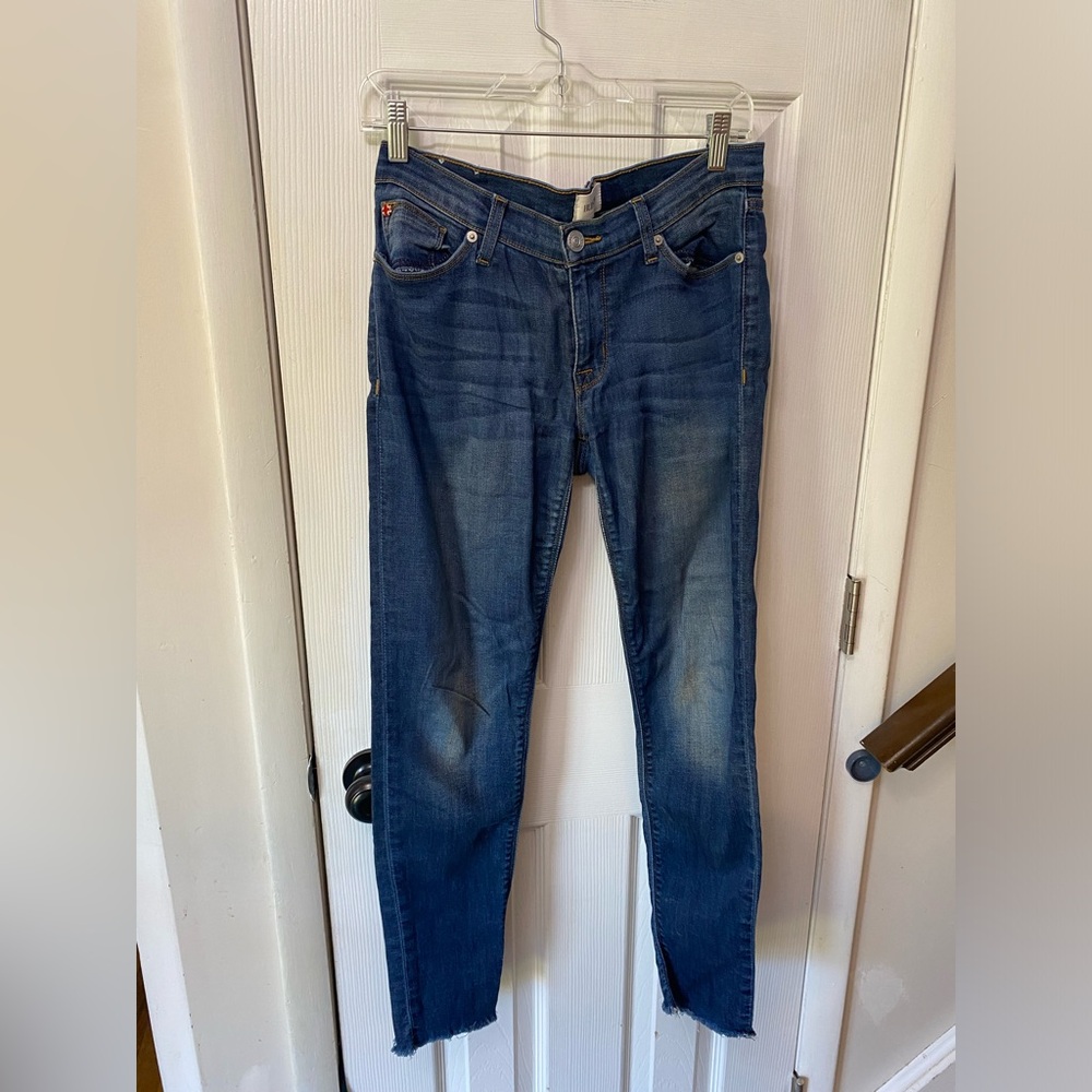HUDSON JEANS Ankle Krista Super Skinny Jeans, 27